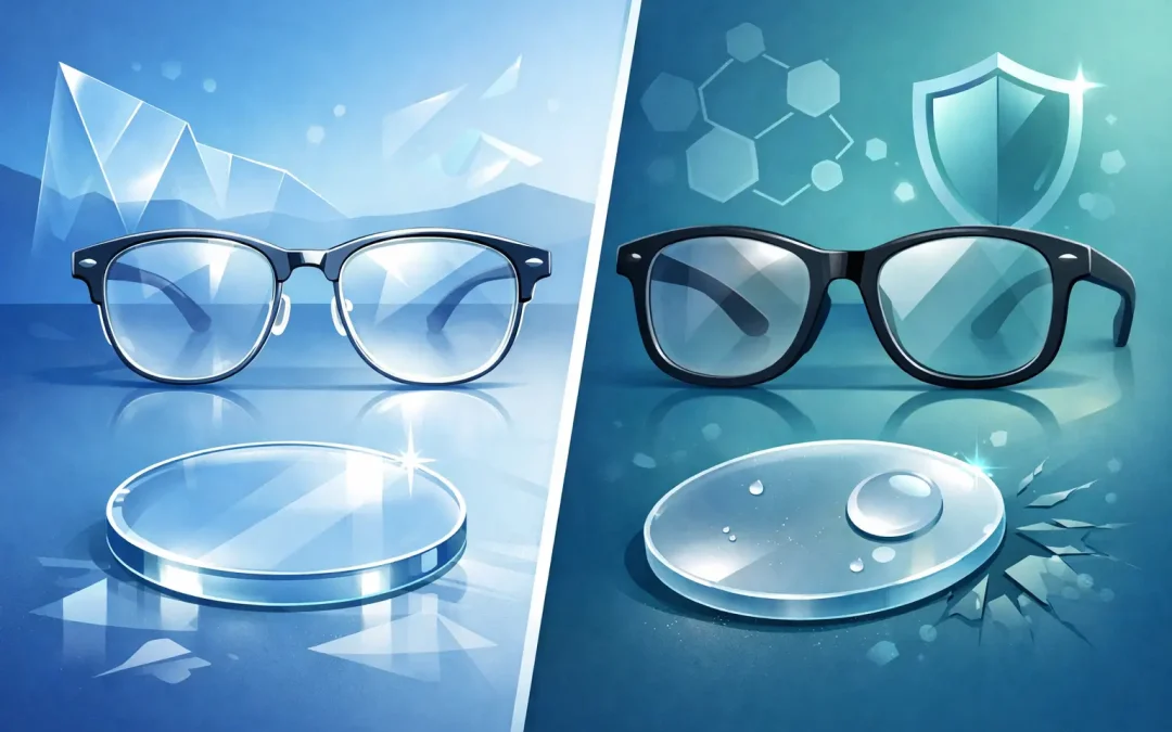 Glass Versus Polycarbonate Lenses: Which Wins?