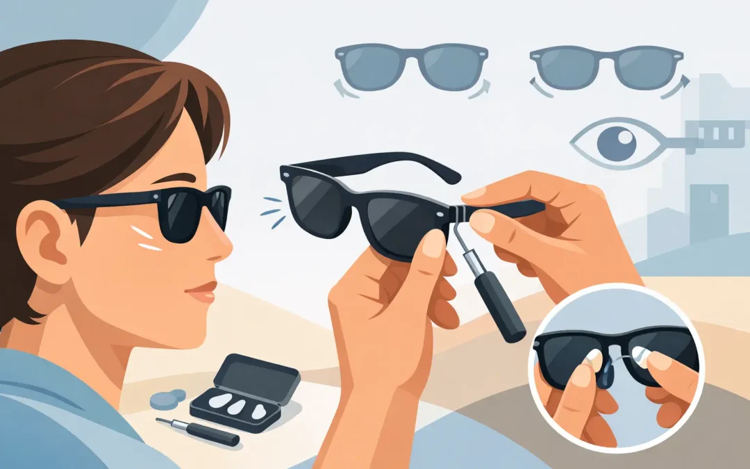 How to Adjust Loose Sunglasses for a Better Fit